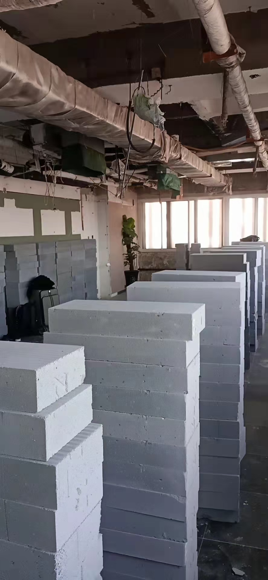 加气砖隔墙结构参考图